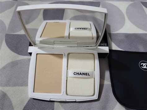 chanel le blanc compact powder|chanel compact powder with mirror.